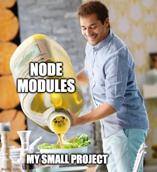 node_modules meme 2